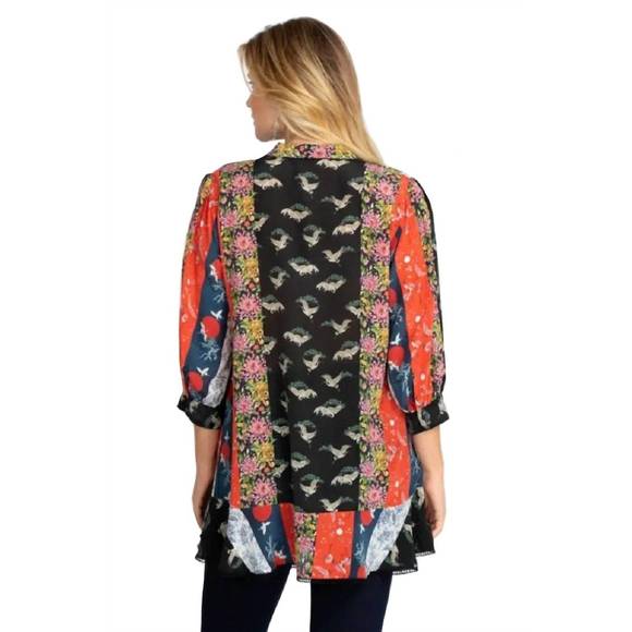 NEW JOHNNY WAS splendid sednea tunic in multi - Picture 2 of 2